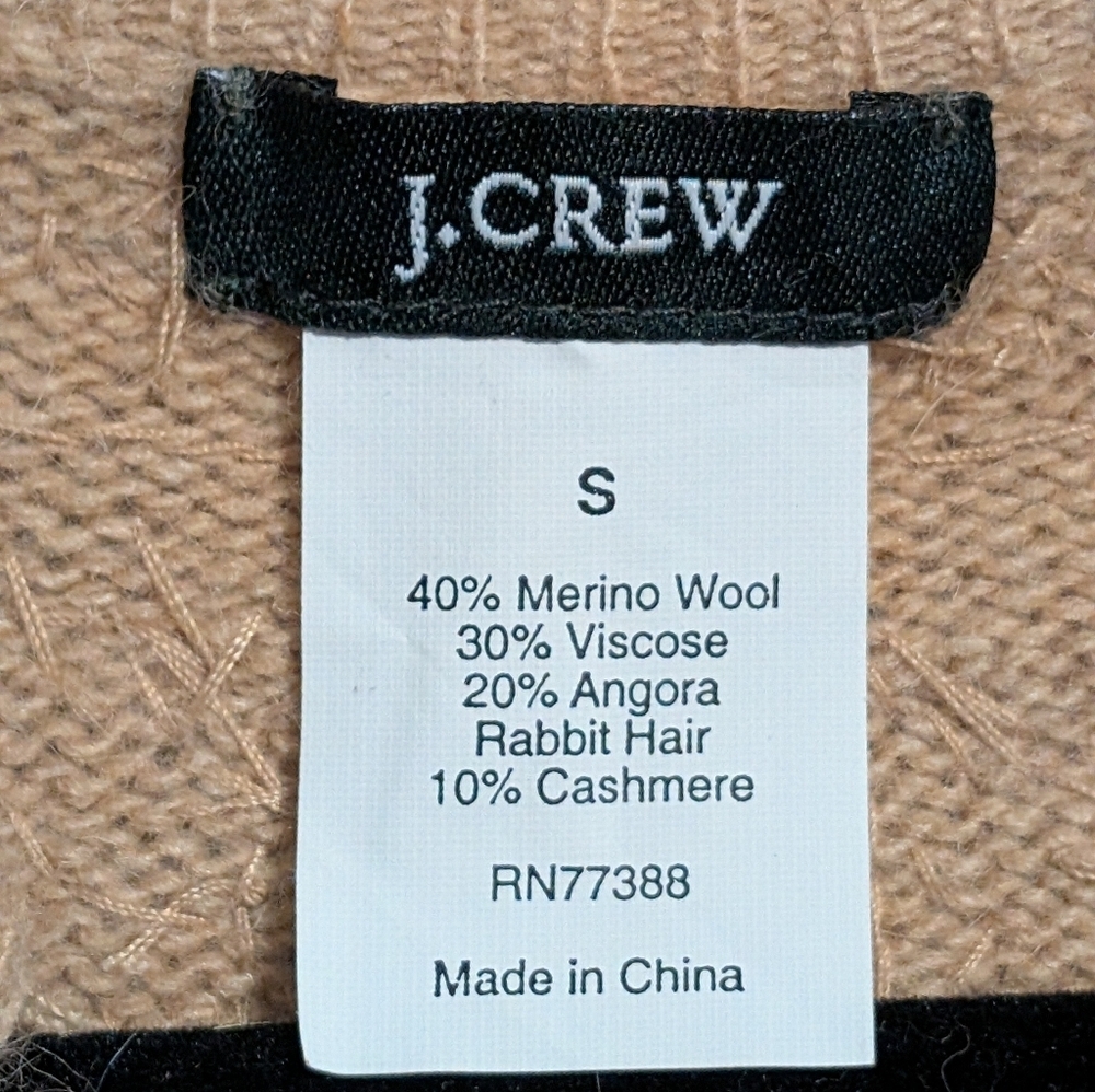 J. Crew Beige Embellished Cardigan..Small - Picture 2 of 4